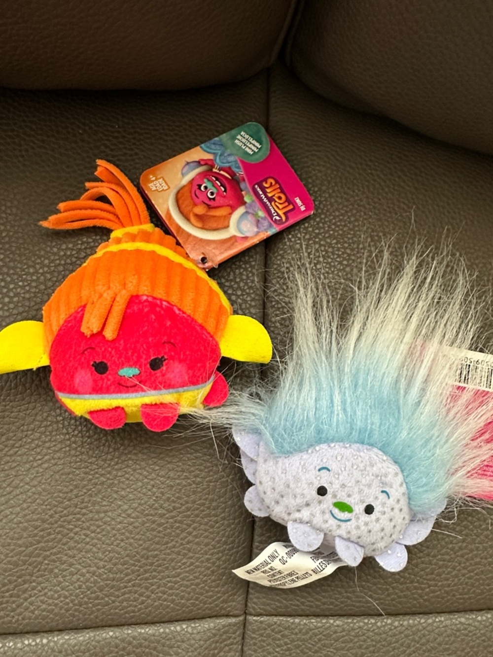 Trolls Plush Pair - Guy Diamond and DJ Suki